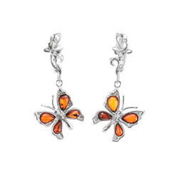 Baltic Amber Earrings E01SA0001a