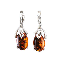 Baltic Amber Earrings E01SA0002a