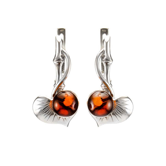 Baltic Amber Earrings E01SA0003a