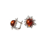 Baltic Amber Earrings E01SA0005b
