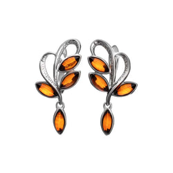 Baltic Amber Earrings E01SA0009a