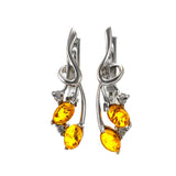 Baltic Amber Earrings E01SA0010a