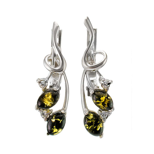 Baltic Amber Earrings E01SA0017a
