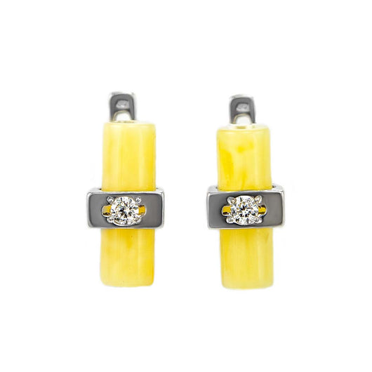 Baltic Amber Earrings E01SA0025a
