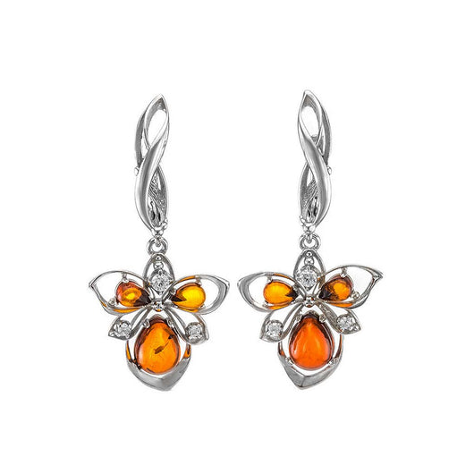 Baltic Amber Earrings E01SA0026a