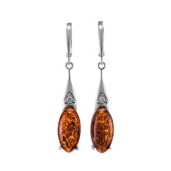 Baltic Amber Earrings E01SA0027a