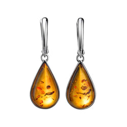 Baltic Amber Earrings E01SA0032a