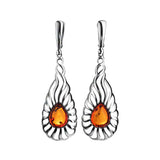 Baltic Amber Earrings E01SA0036a