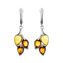 Baltic Amber Earrings E01SA0042a