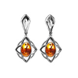 Baltic Amber Earrings E01SA0043a