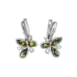 Baltic Amber Earrings E01SA0046a