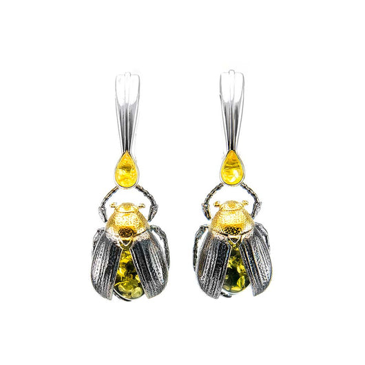 Baltic Amber Earrings E01SA0048a
