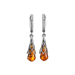 Baltic Amber Earrings E01SA0050a