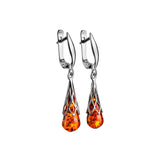 Baltic Amber Earrings E01SA0050b