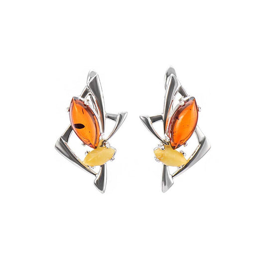 Baltic Amber Earrings E01SA0051a
