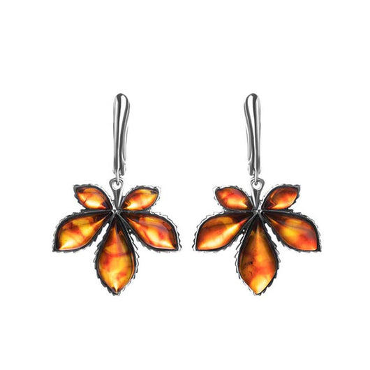 Baltic Amber Earrings E01SA0052a