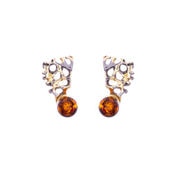 Baltic Amber Earrings E02RC0007a
