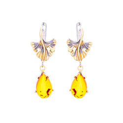 Baltic Amber Earrings E02RC0008a