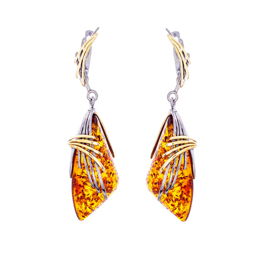 Baltic Amber Earrings E02RC0009a