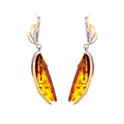 Baltic Amber Earrings E02RC0011a