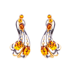 Baltic Amber Earrings E02RC0014a