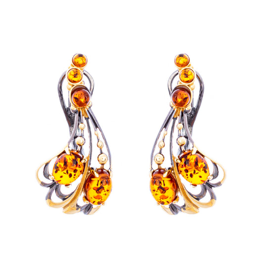 Baltic Amber Earrings E02RC0014a