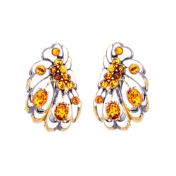Baltic Amber Earrings E02RC0015a