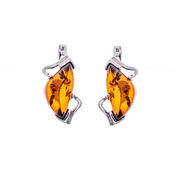 Baltic Amber Earrings E02SC0001a