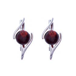 Baltic Amber Earrings E02SC0008a