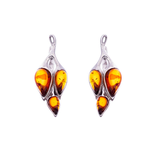 Baltic Amber Earrings E02SC0013a
