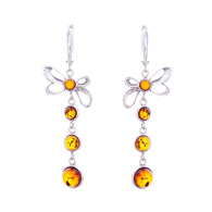 Baltic Amber Earrings E02SC0022a