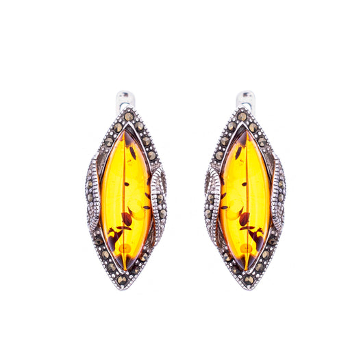 Baltic Amber Earrings E02SC0024a